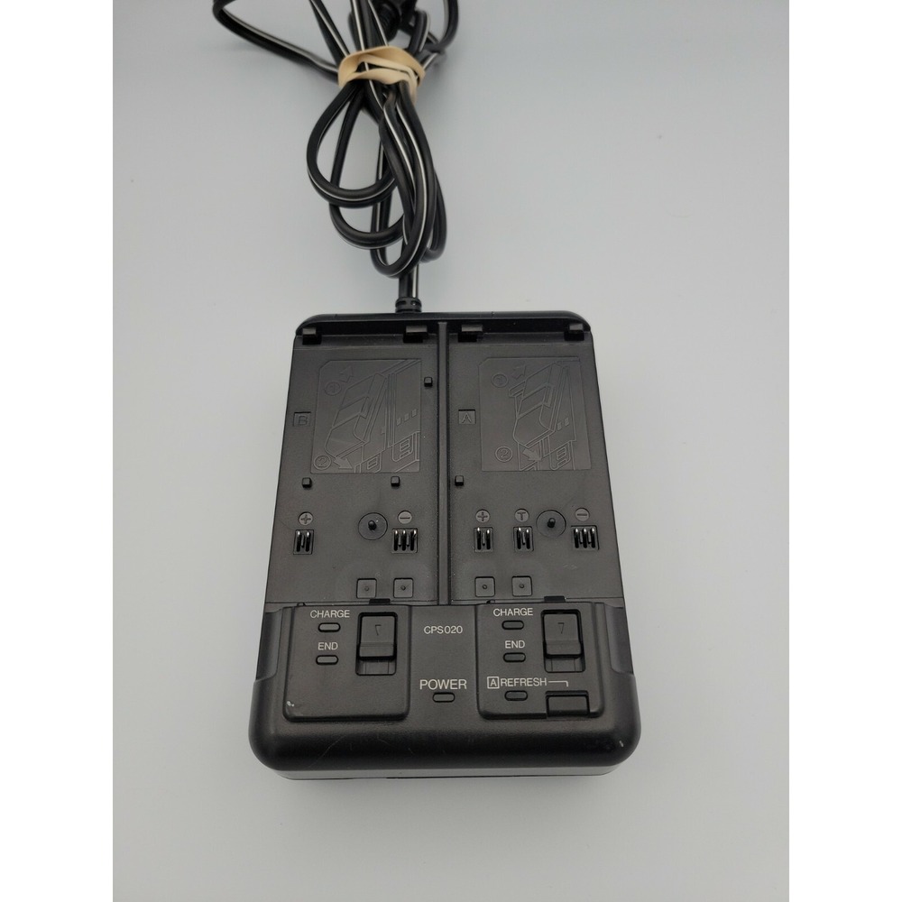 Thomson Electronics Dual Camcorder Adapter Battery Charger CPS 020 DC 8.5V 1.6A